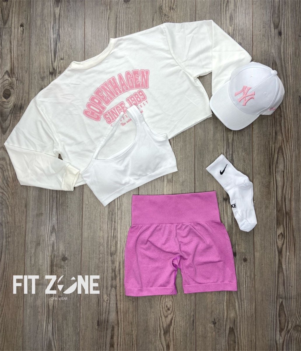 TOTAL OUTFIT SHORT LISO SIN COSTURA - Fitzone_ctg