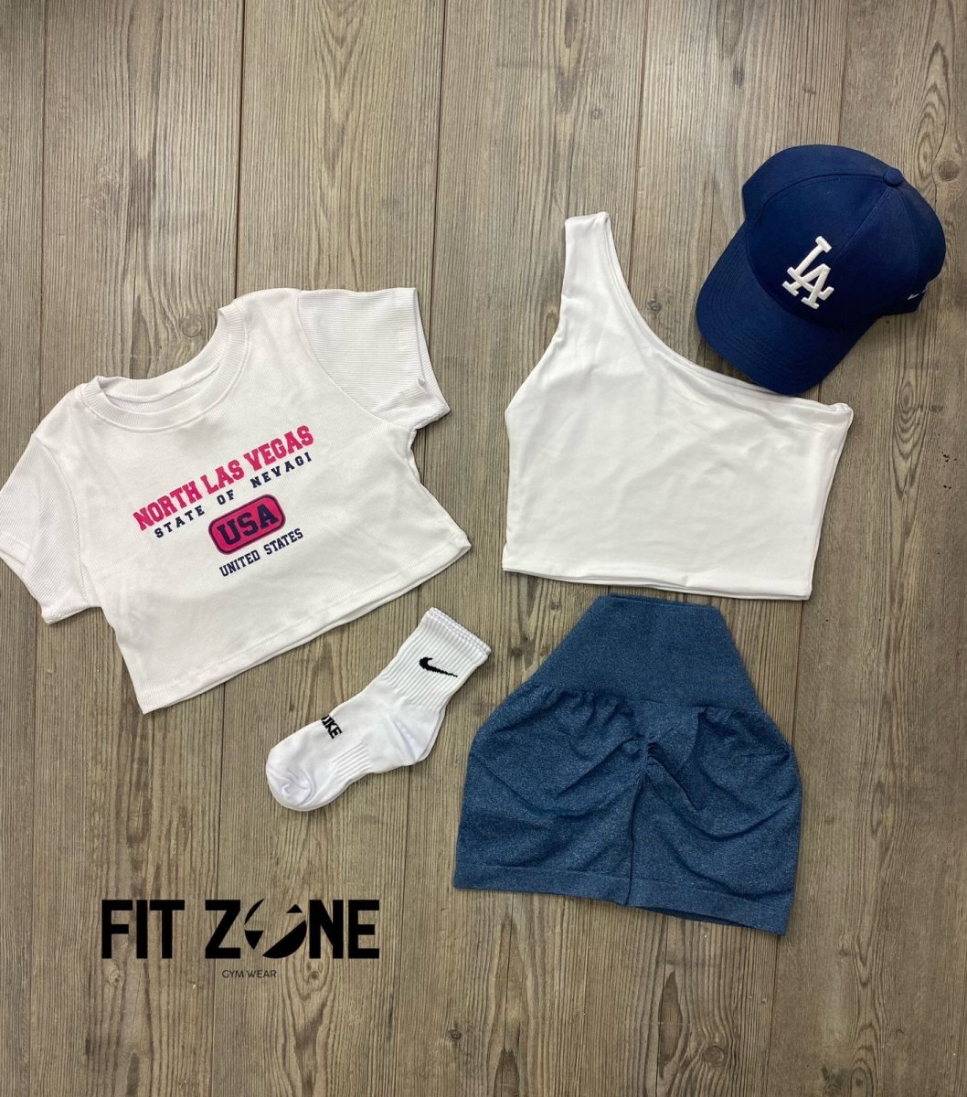 TOTAL OUTFIT SHORT LISO SIN COSTURA - Fitzone_ctg