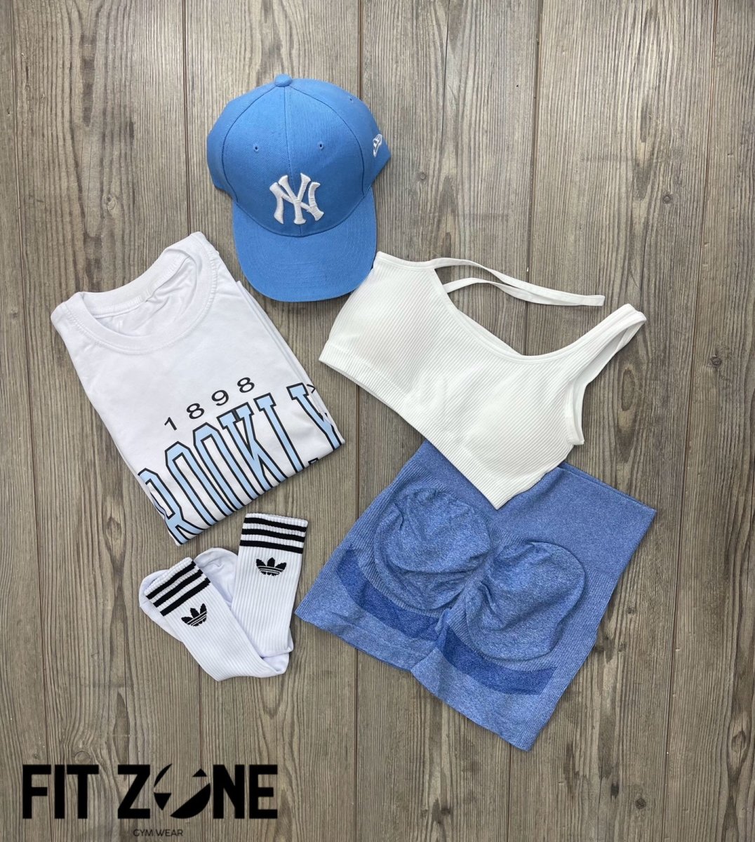TOTAL OUTFIT SHORT SIN COSTURA CON OVERSIZE - Fitzone_ctg
