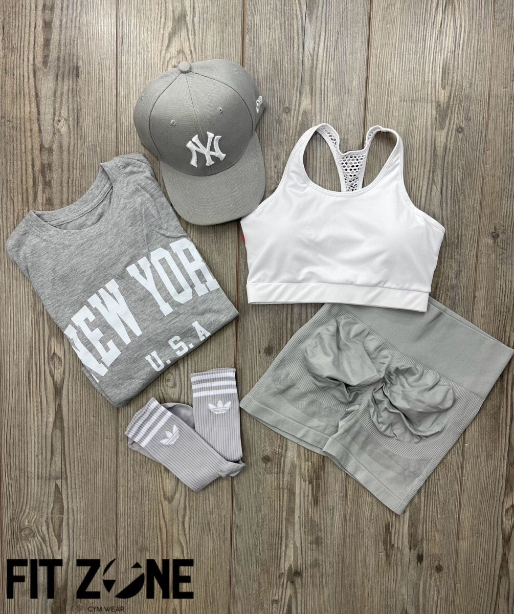 TOTAL OUTFIT SHORT SIN COSTURA CON OVERSIZE - Fitzone_ctg
