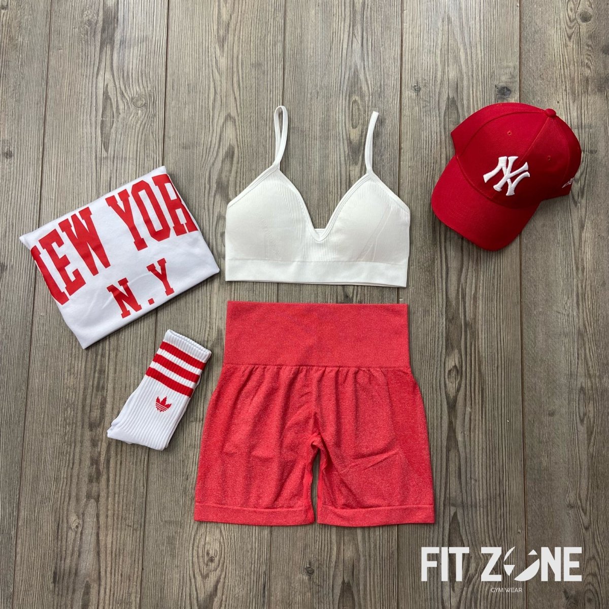 TOTAL OUTFIT SHORT SIN COSTURA CON OVERSIZE - Fitzone_ctg