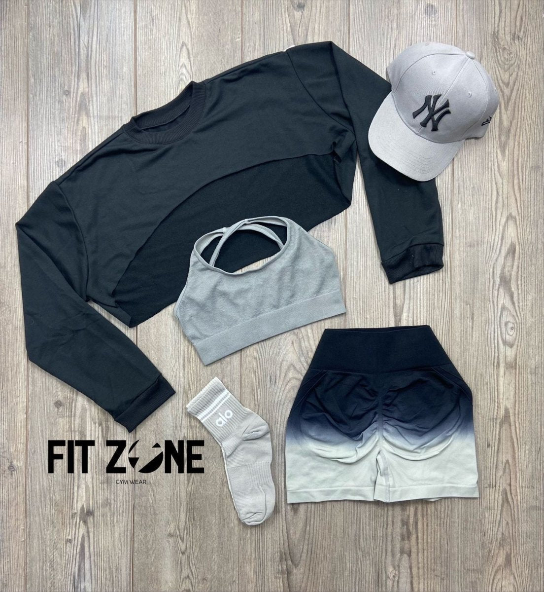 TOTAL OUTFIT SHORT SIN COSTURA DEGRADADA - Fitzone_ctg