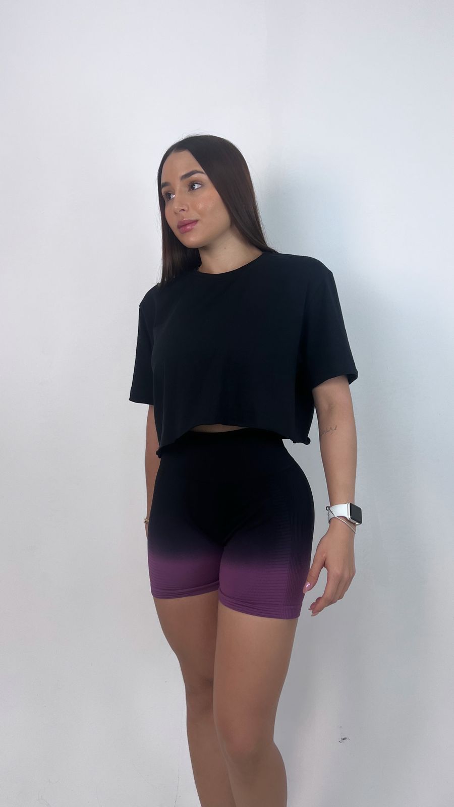 Hoolaha Negro Violeta