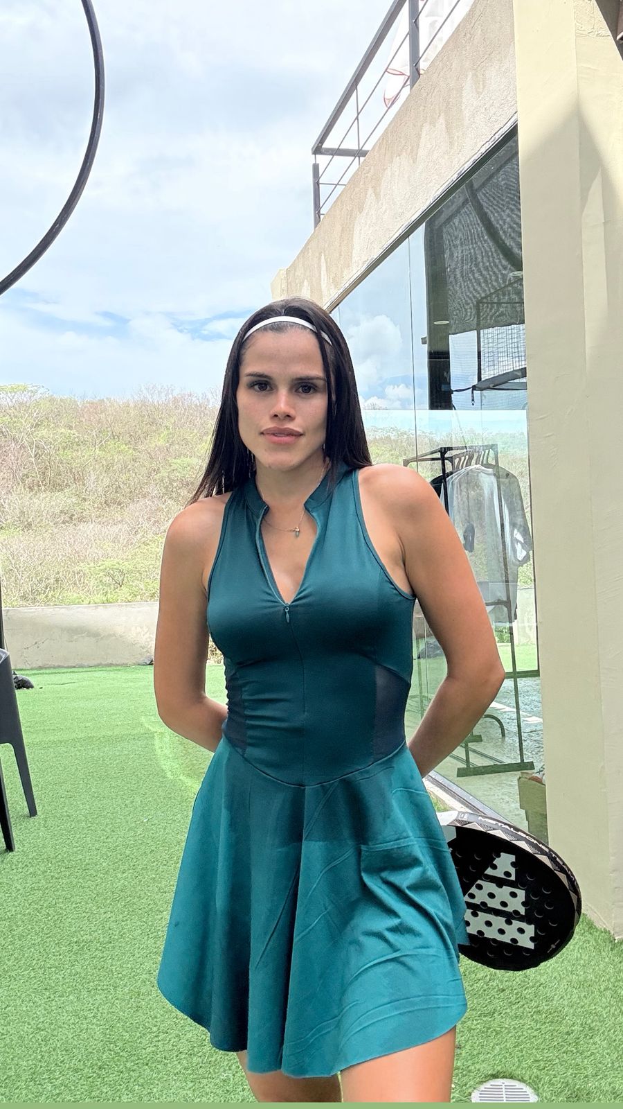 Vestido Pádel Esmeralda