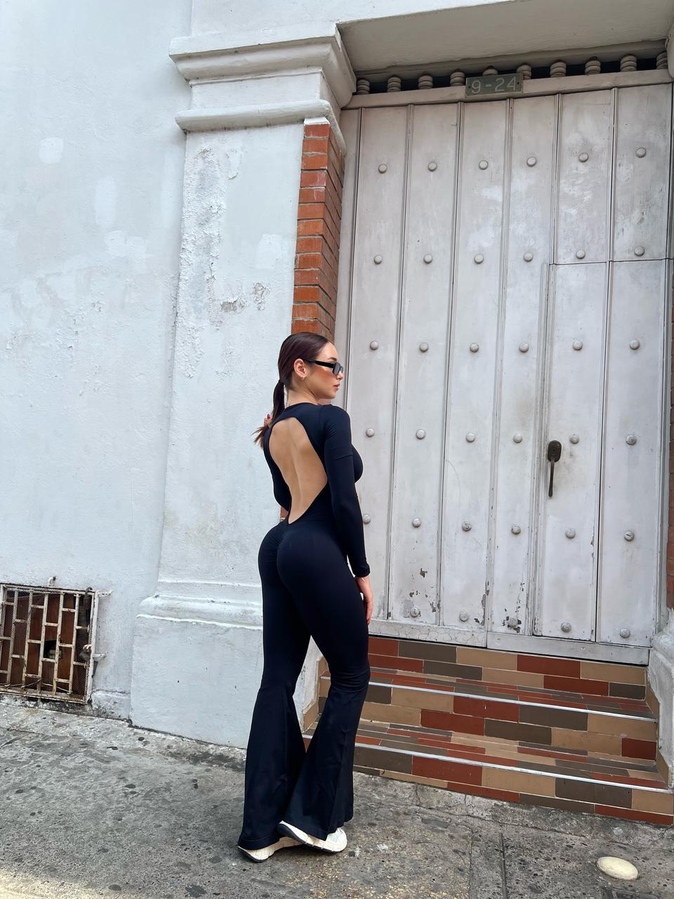 Enterizos sin costuras rubí