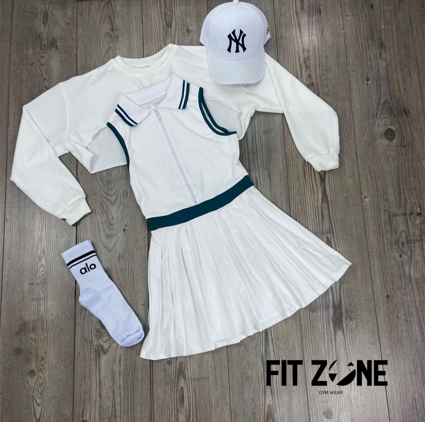 TOTAL LOOK VESTIDO Y MANGUITO