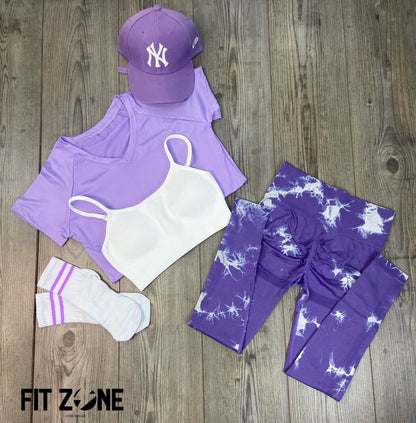 TOTAL LOOK CAMISETA ENTRENO, TOP Y LICRA