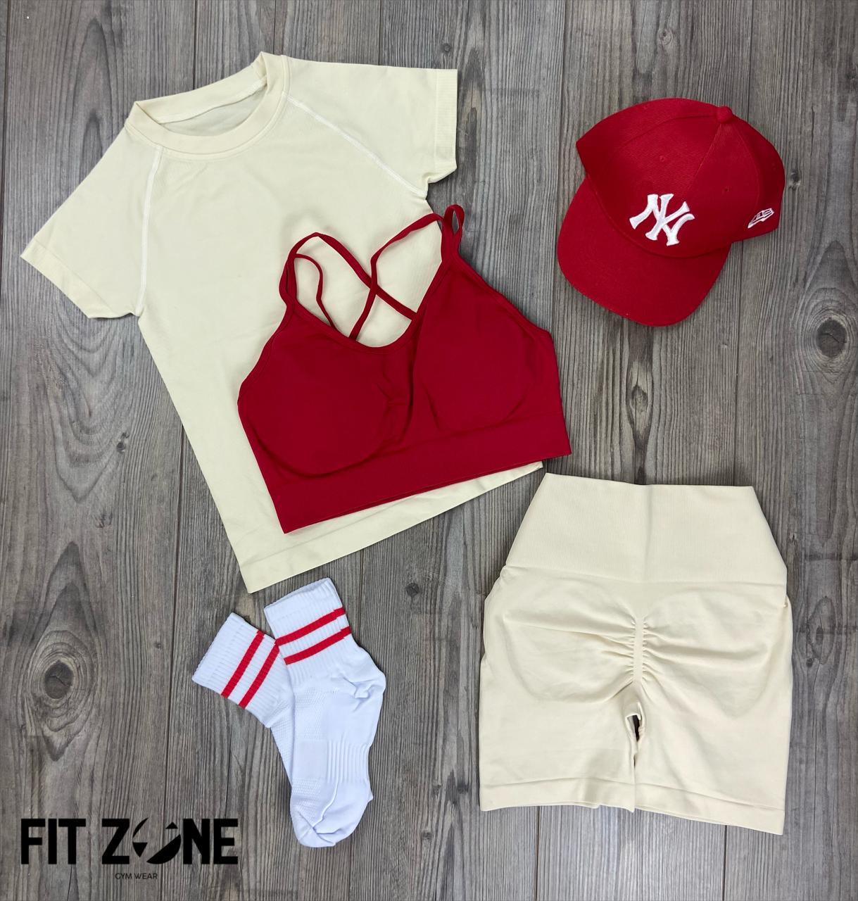 TOTAL LOOK CAMISETA DEPORT, TOP Y SHORT