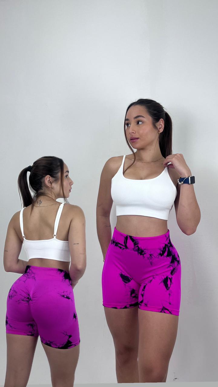 Shorts tie dye Push up