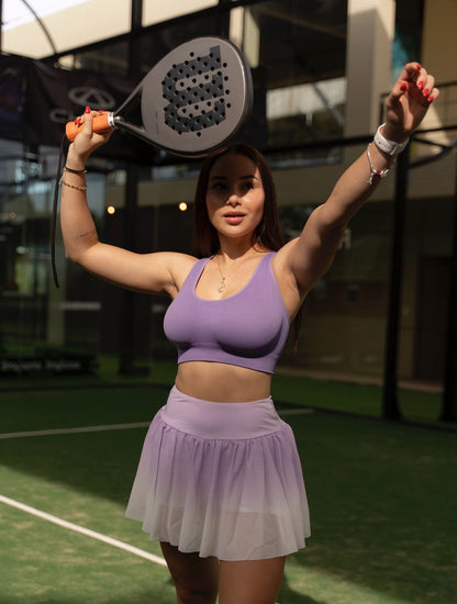 TOTAL LOOK TOP Y FALDA