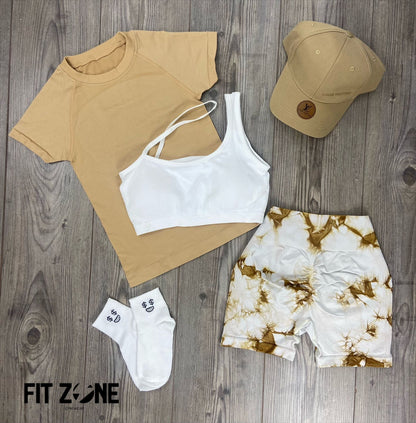 TOTAL LOOK CAMISETA DEPORT, TOP Y SHORT