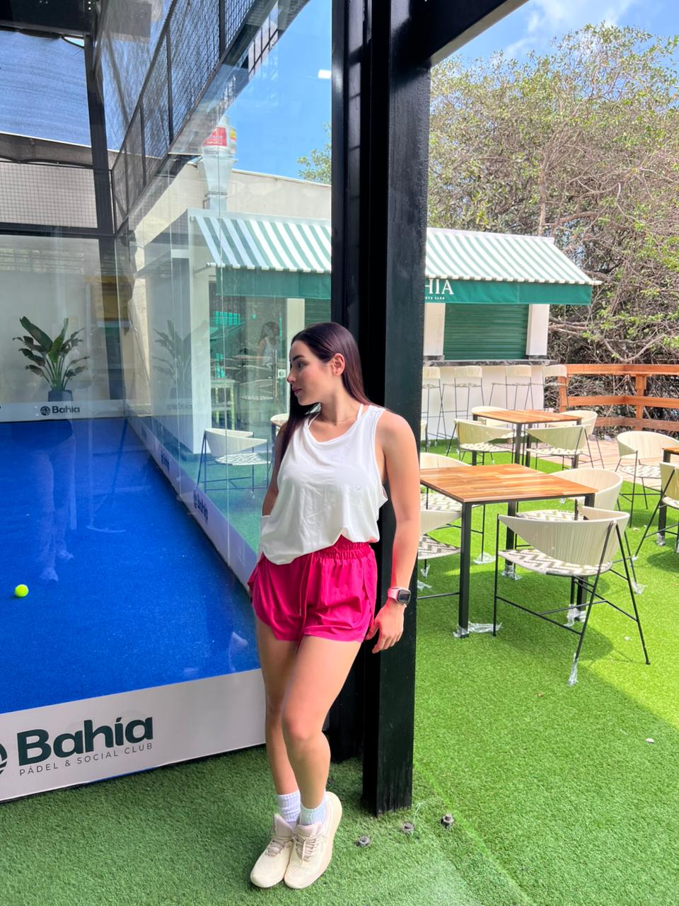 Run short Glam Fucsia