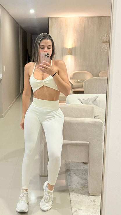Sets de licra con top lazo push up