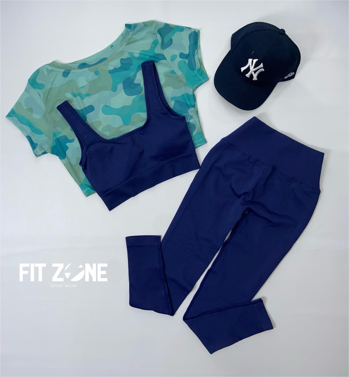 TOTAL LOOK SET DE LEGGING Y MALLA CORTA