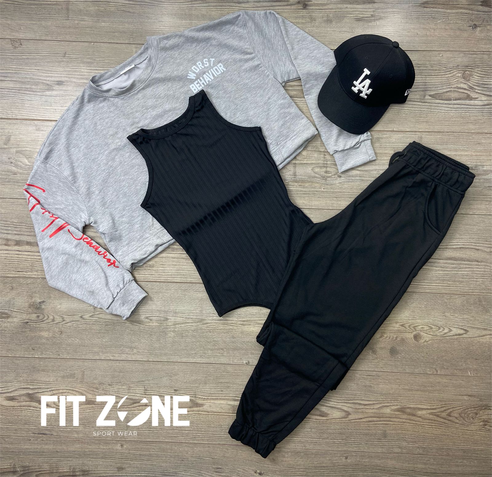 TOTAL LOOK BODY+JOGGER+BUZO CORDÓN