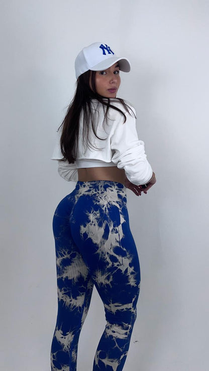 Licras tie dye push up multicolor
