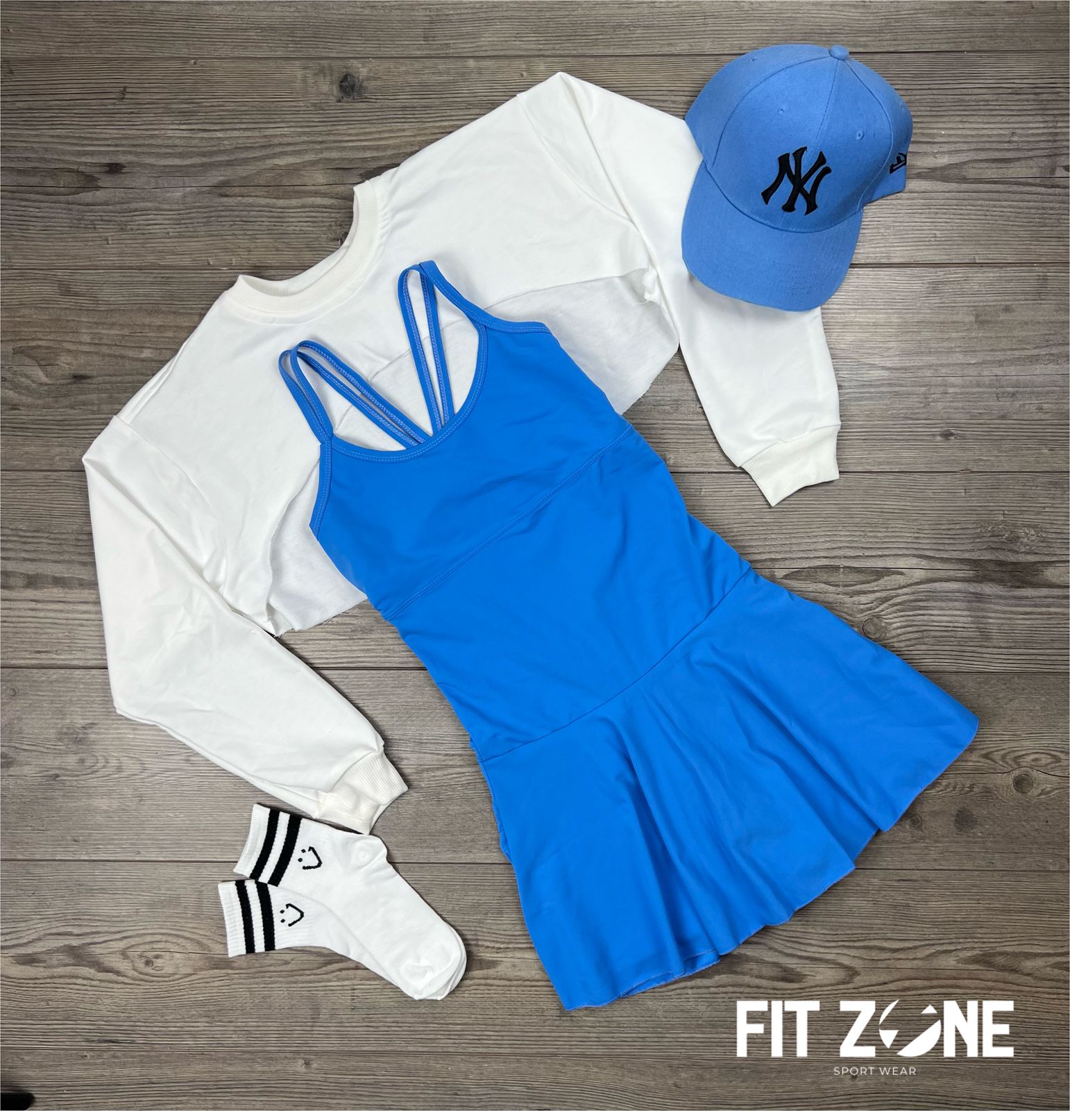 TOTAL LOOK VESTIDO SUPLEX PADEL+MANGUITO