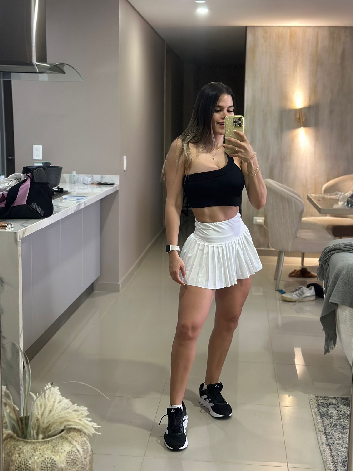 Falda tenista Blanca