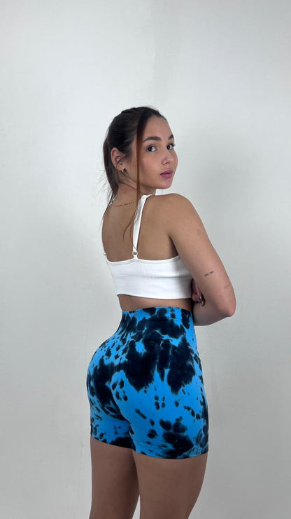 Shorts tie dye Push up