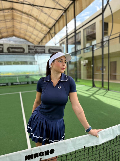 Crop polo pádel