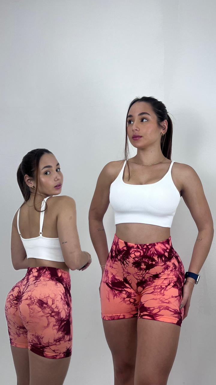 Shorts tie dye Push up