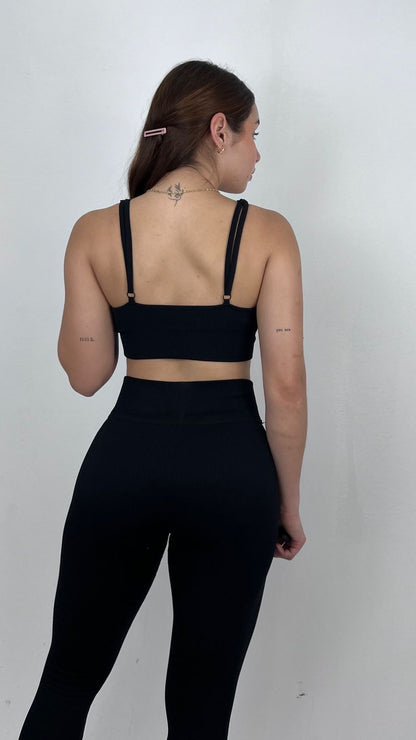 Sets de licra larga acanalado Alana
