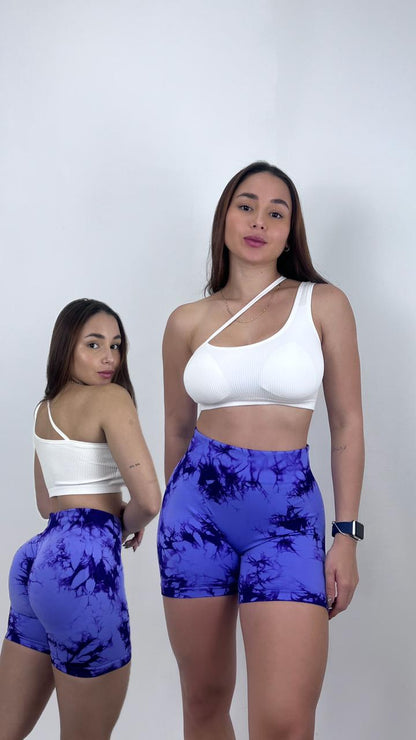Shorts tie dye Push up