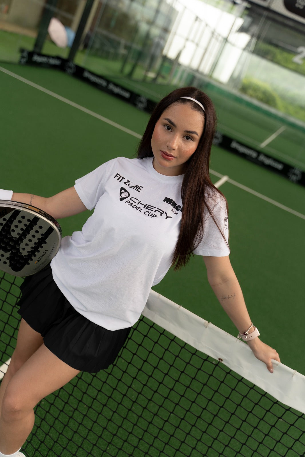 Camiseta Dri Fit Cherry Pádel Club
