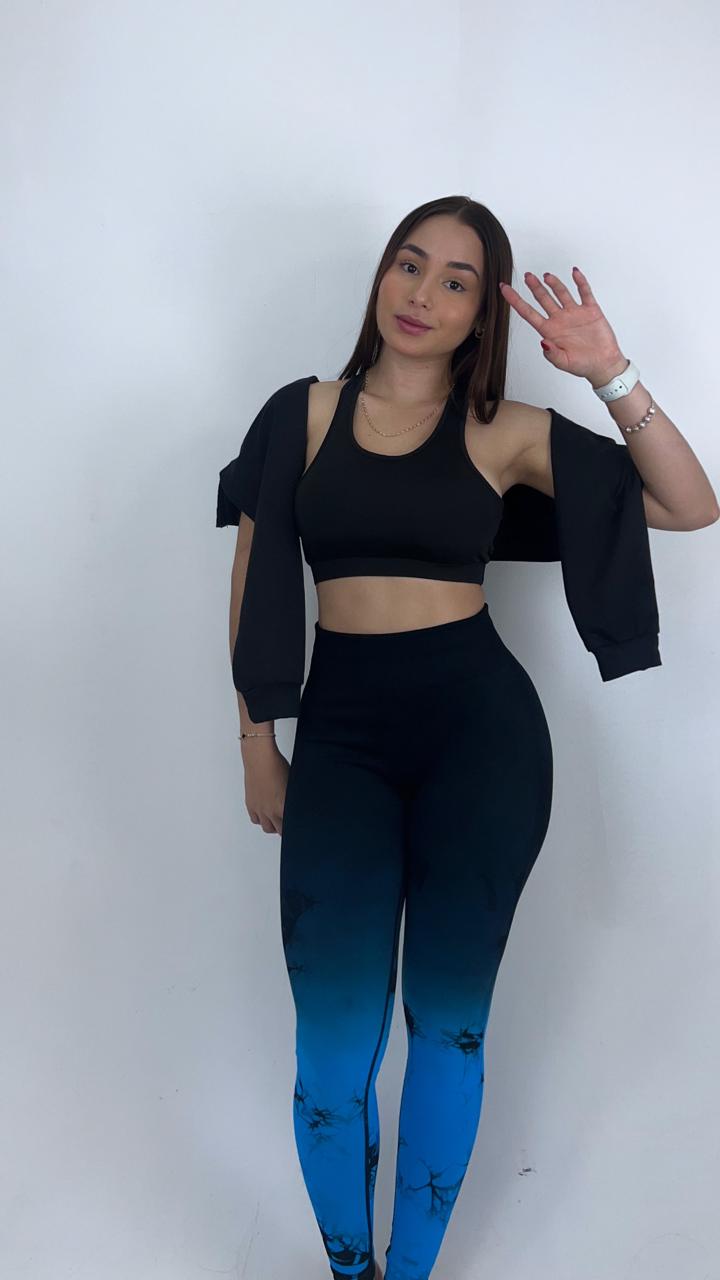 Legging tie dye degradado